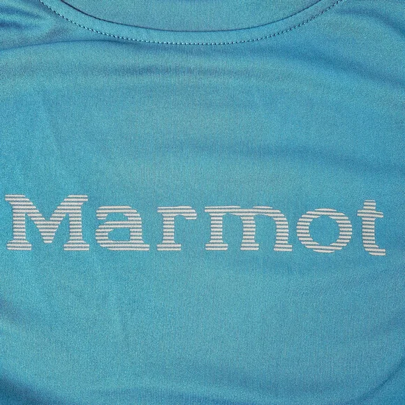 Marmot Youth Boys Long Sleeve Blue Water/Sun Shirt Size XL Outdoors Lake - Picture 6 of 8